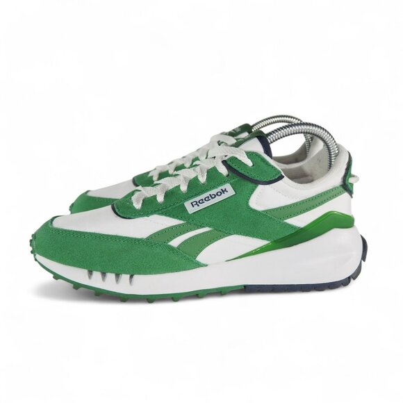 Reebok Galaxy 16 Classic Retro Sneakers Women's 7.5 White / Green 30155WWGD - Picture 2 of 11